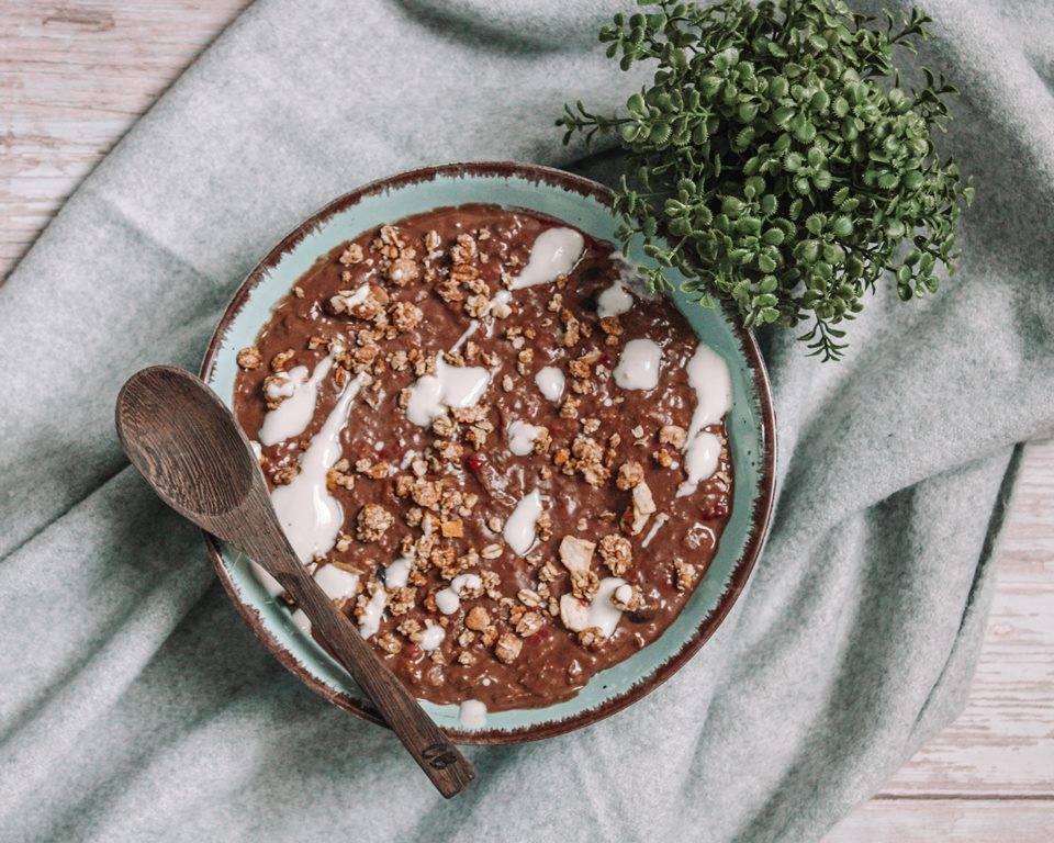 Chocolate Peanut Butter Porridge