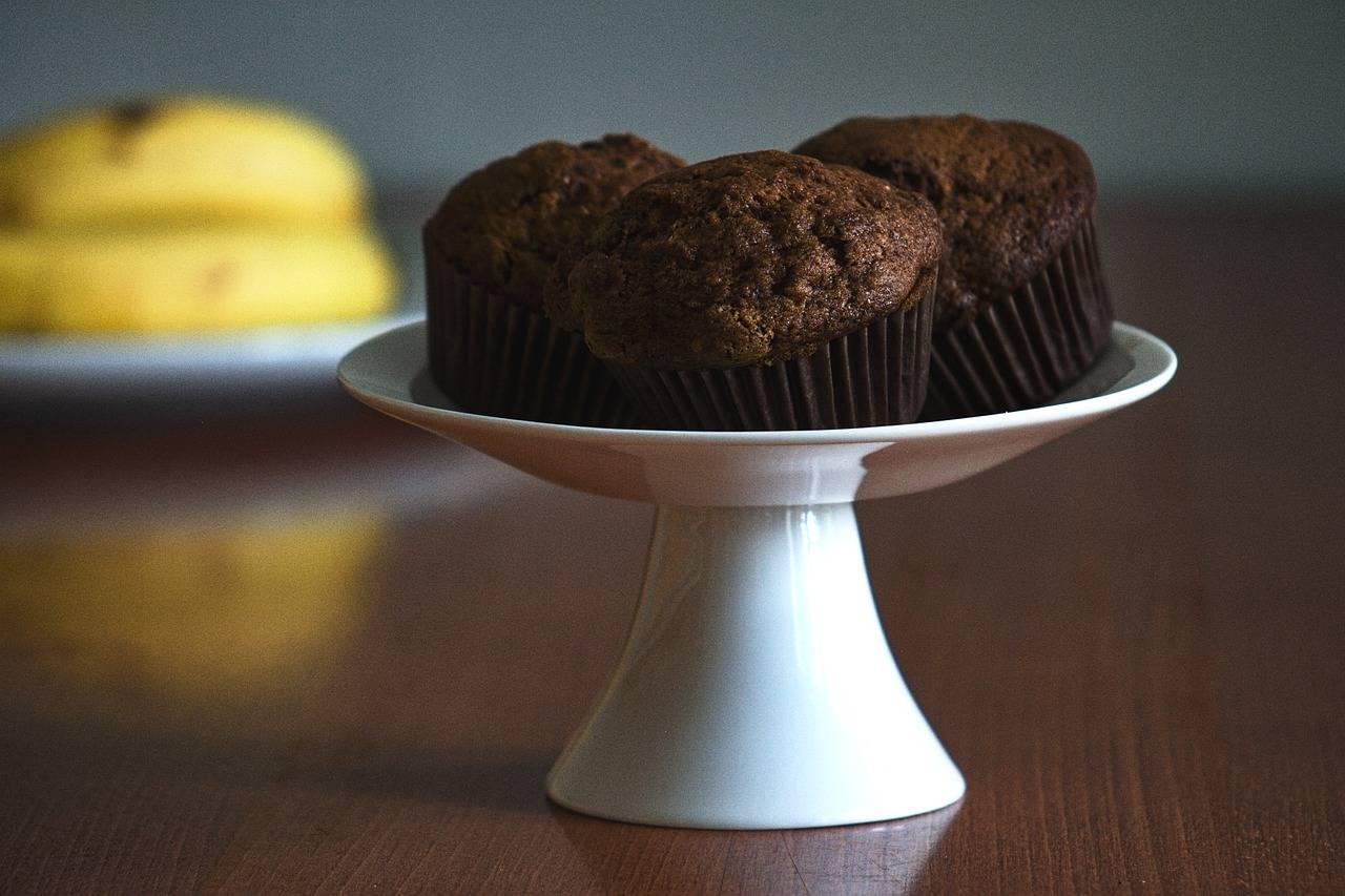 Fibre Recipe Chocolate Banana Muffins