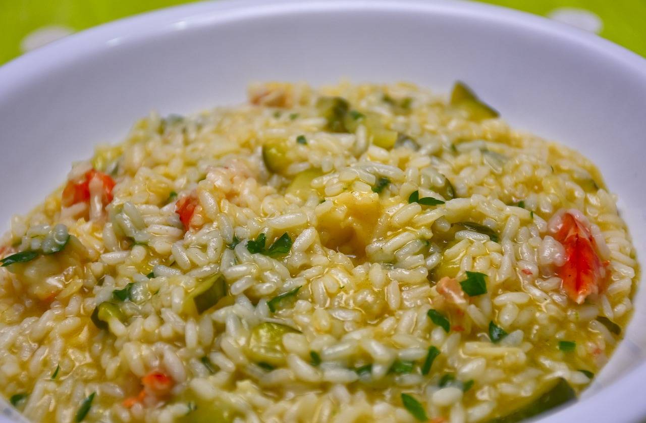 Fibre Takeout Barley Risotto With Asparagus, Basil, And Lemon