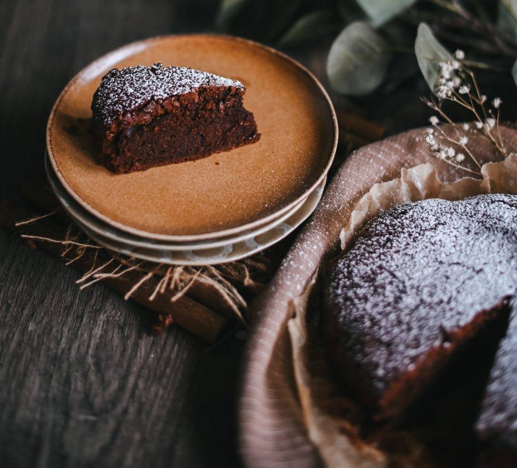 Fibre Chocolate-Orange Chickpea Cake