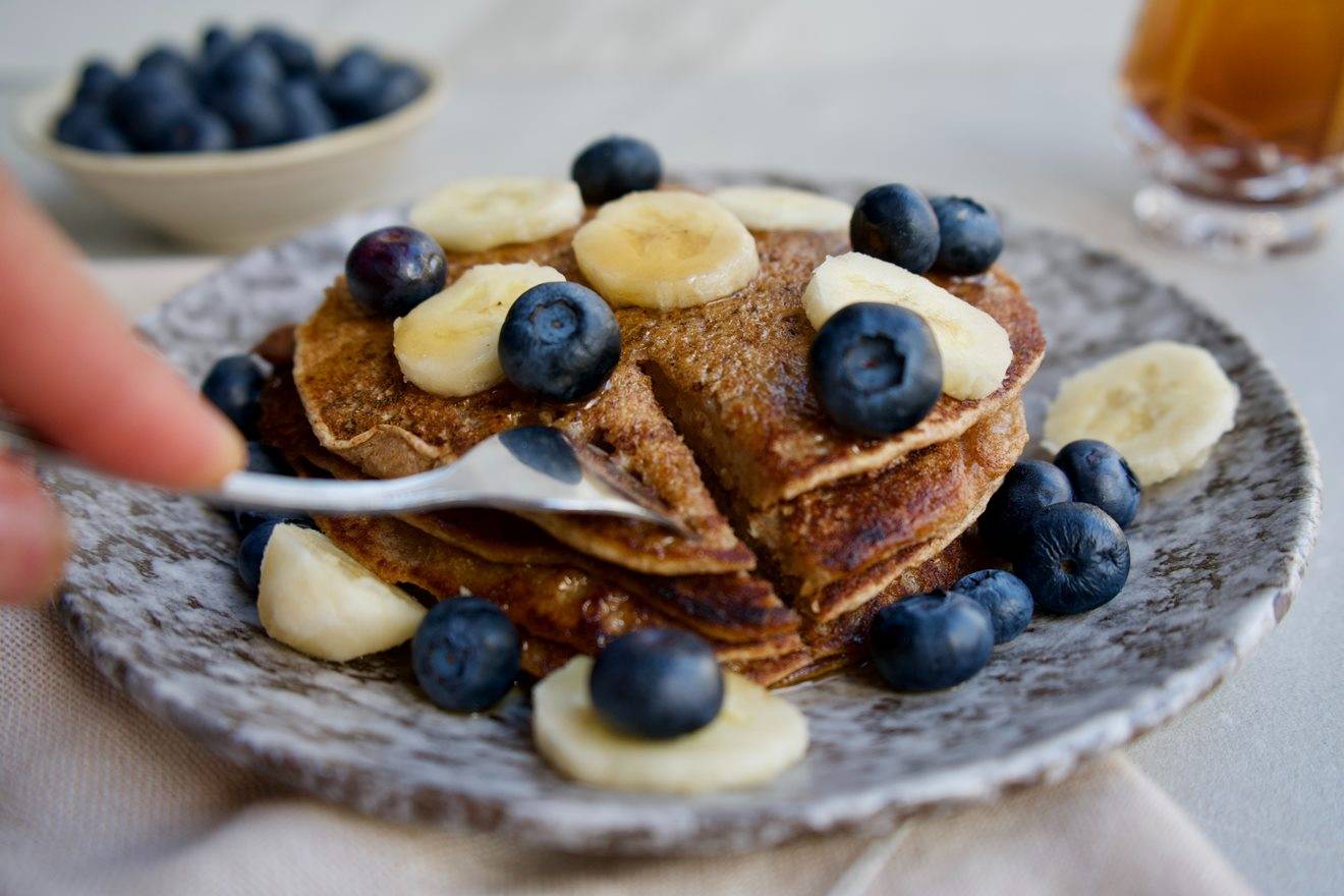 Fibre Recipe Banana Pancakes